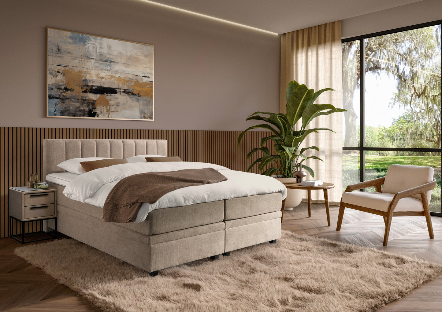 Boxspring Spazio – Slimme Opbergboxspring